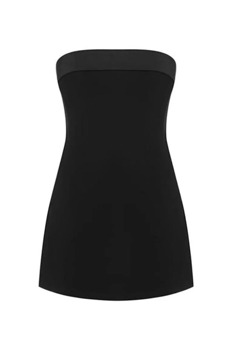 Dresses | Mini Dresses<CULT MIA GEMMA CREPE MINI DRESS Black