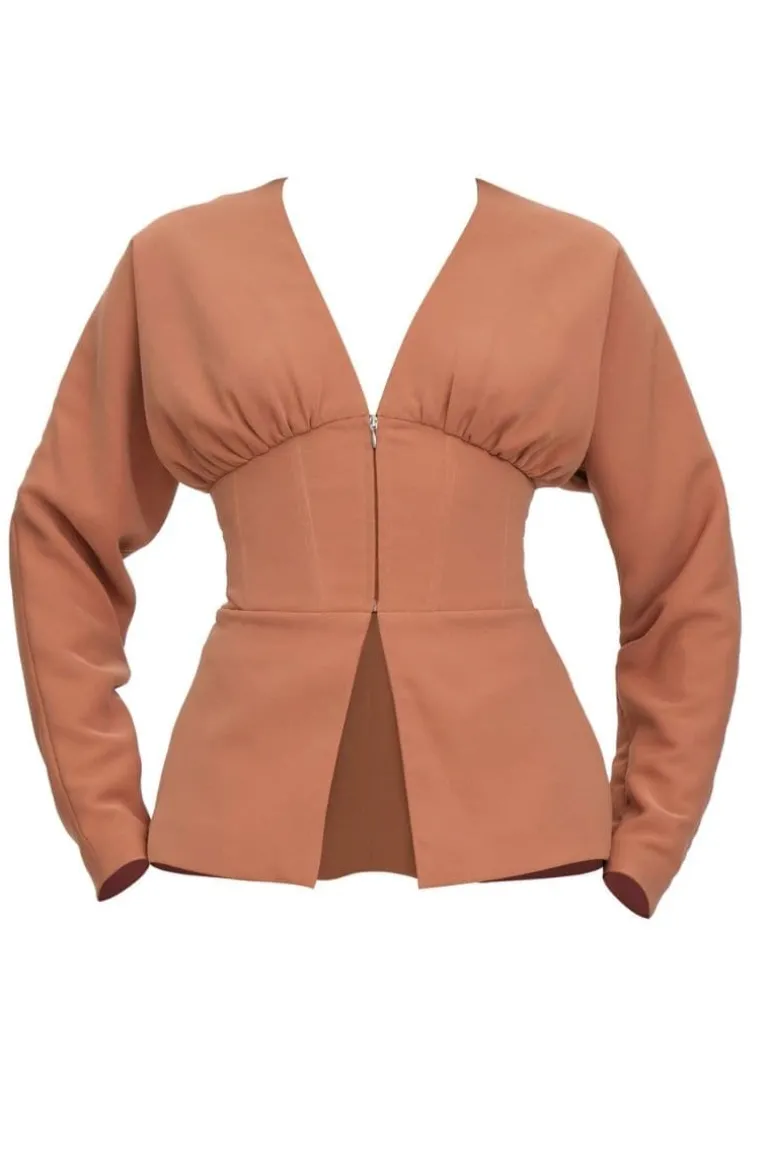 Blazers<CULT MIA GIA CORSET DUST BLAZER