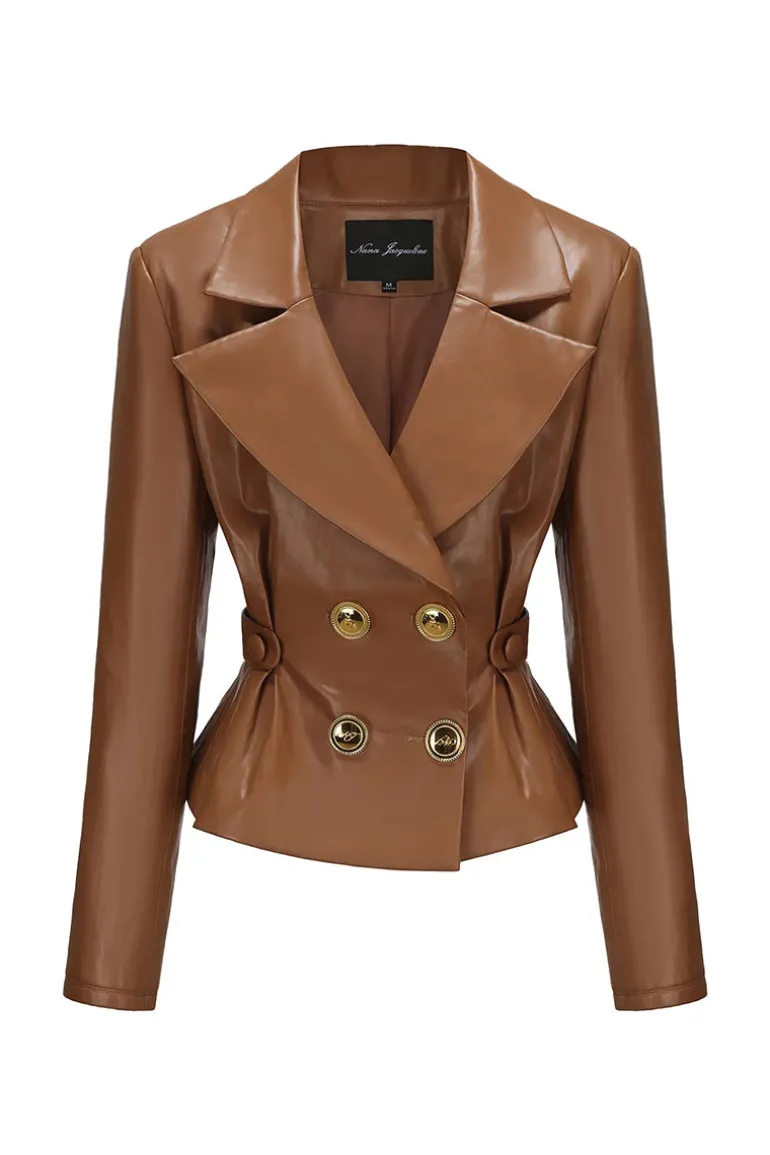 Jackets<CULT MIA GINA JACKET Tan