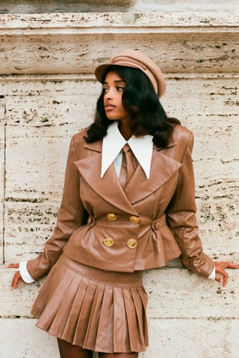 Jackets<CULT MIA GINA JACKET Tan