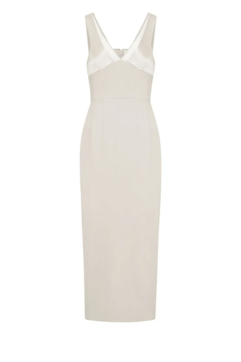 Dresses | Midi Dresses<CULT MIA GRANADA DRESS IN Cream