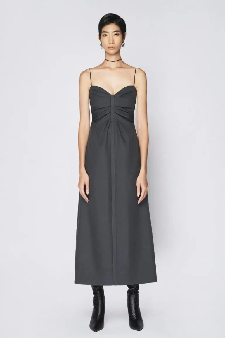 Dresses | Midi Dresses<CULT MIA MIDDLE LINES MIDI DRESS Gray