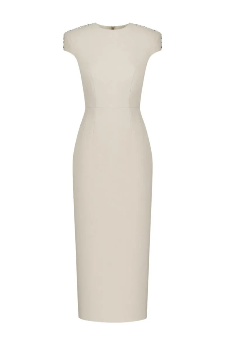 Dresses | Midi Dresses<CULT MIA HADRIAN MIDI DRESS Cream