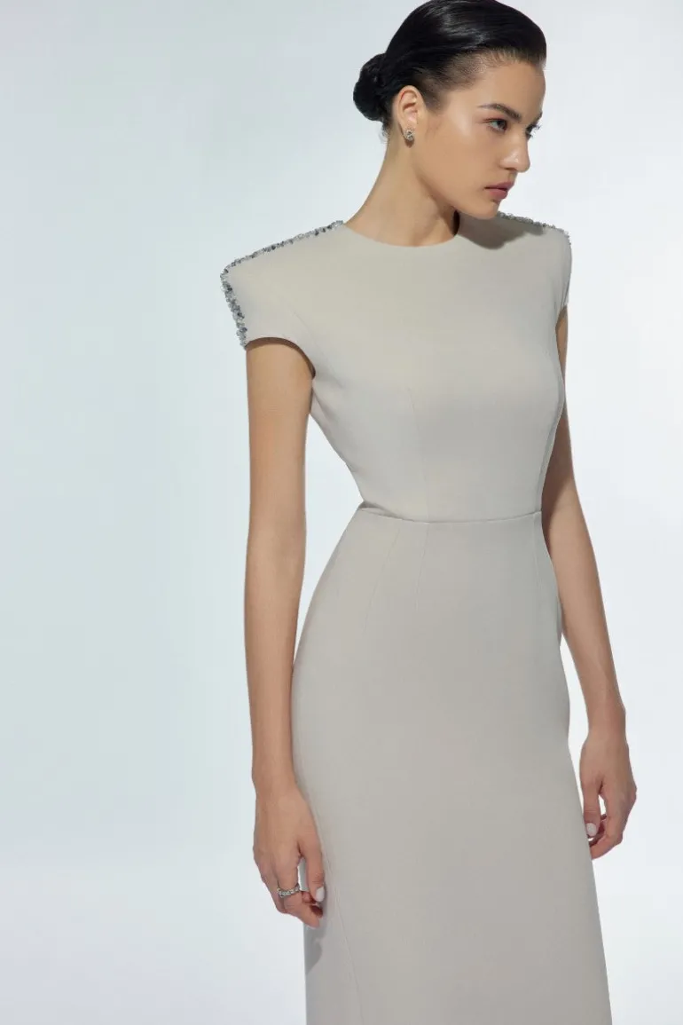 Dresses | Midi Dresses<CULT MIA HADRIAN MIDI DRESS Cream