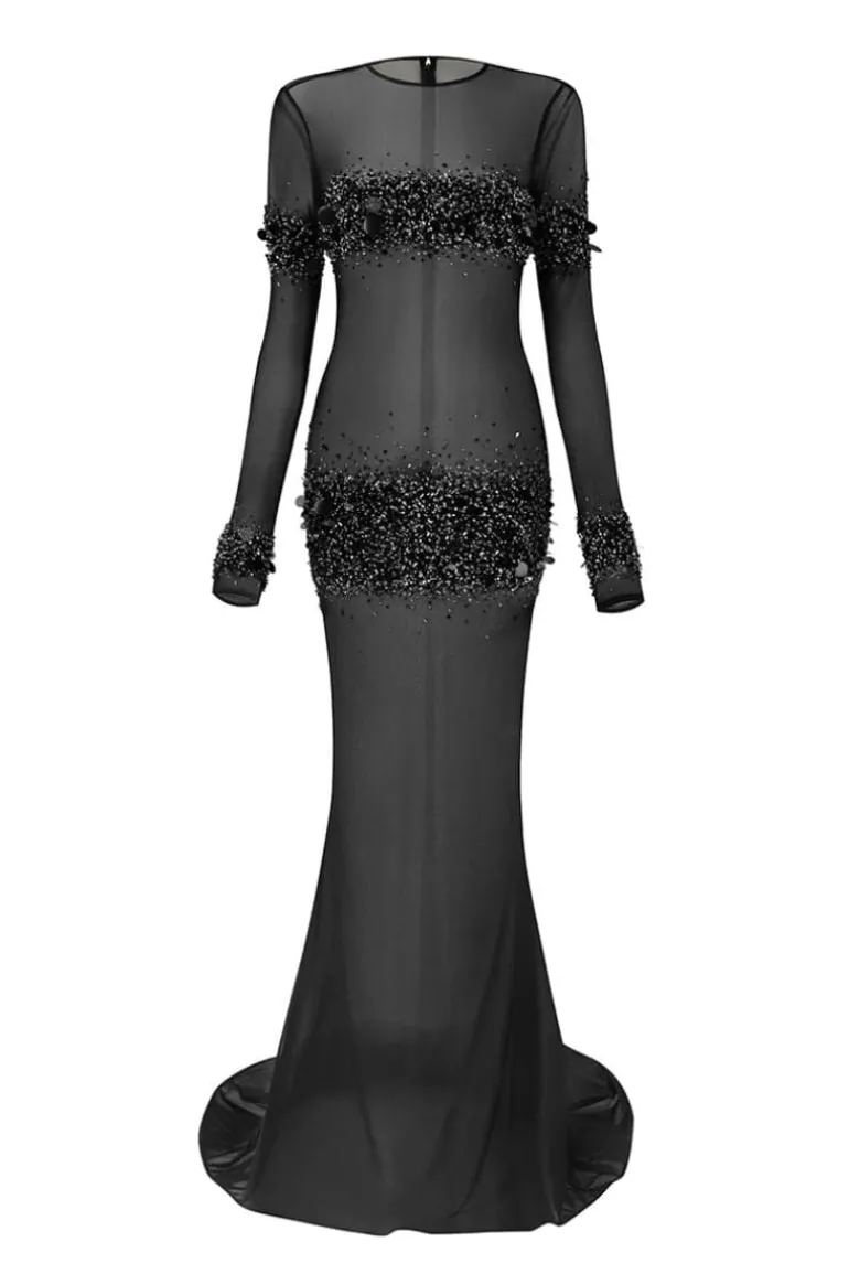 Dresses<CULT MIA HELEN ALLURING MAXI DRESS Black