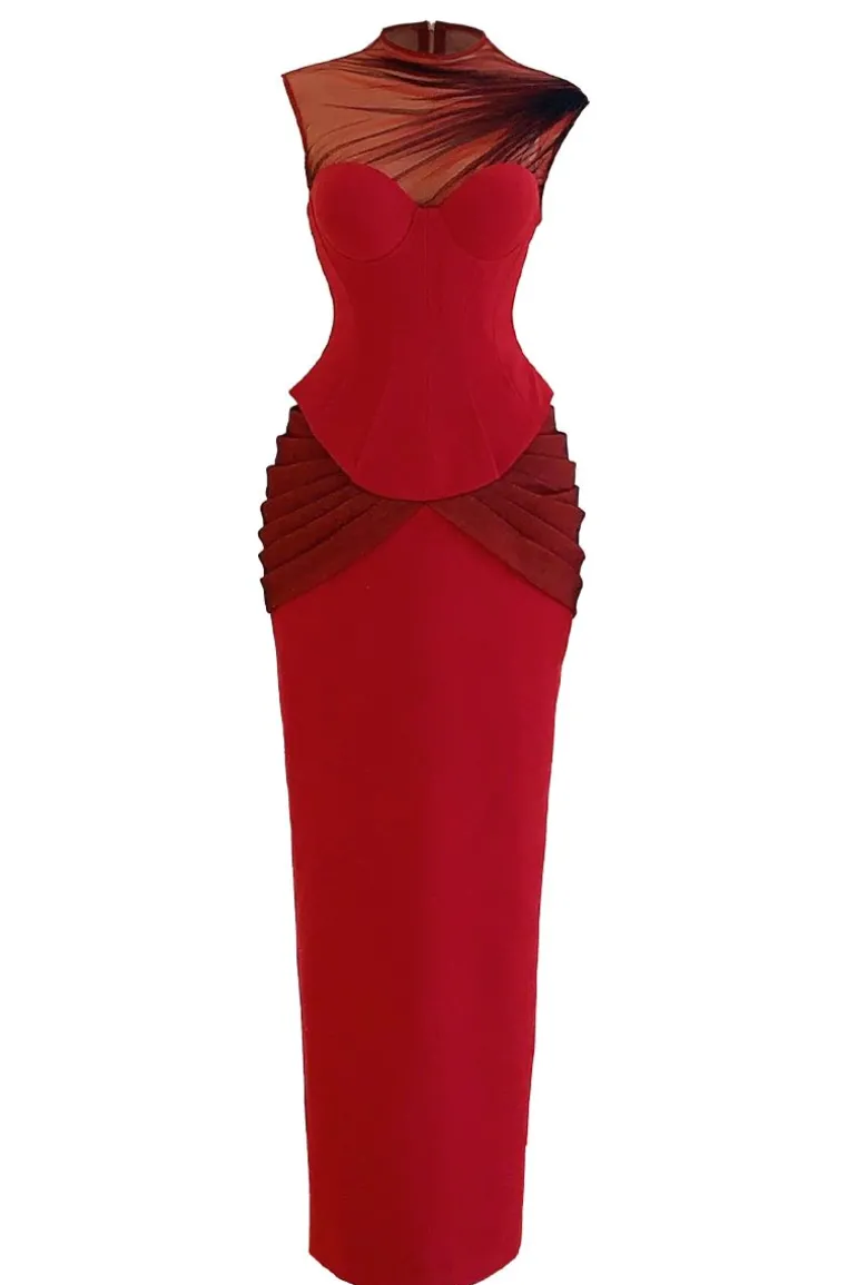 Dresses | Midi Dresses<CULT MIA INSECTA MIDI DRESS Red