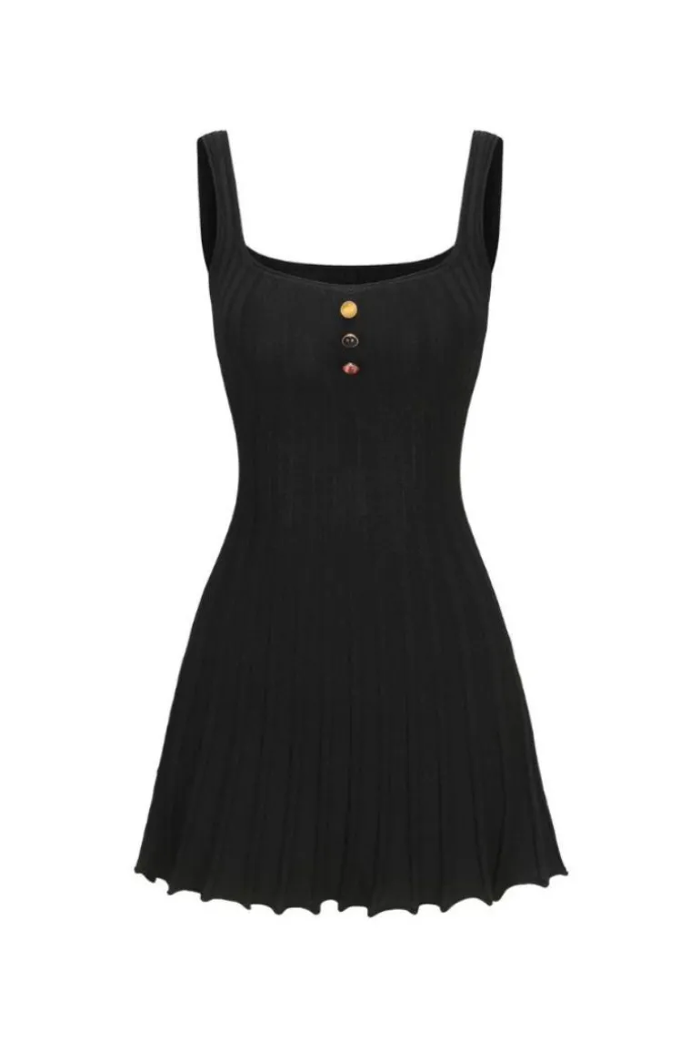 Dresses | Mini Dresses<CULT MIA JANELLE KNIT MINI DRESS Black