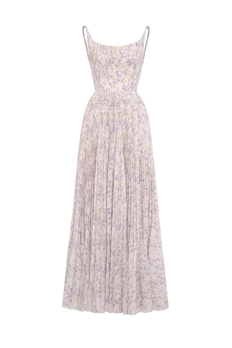 Dresses<CULT MIA PLEATED MAXI DRESS Lavender