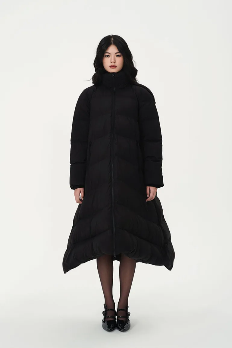 Coats<CULT MIA LELA DOWN COAT Black