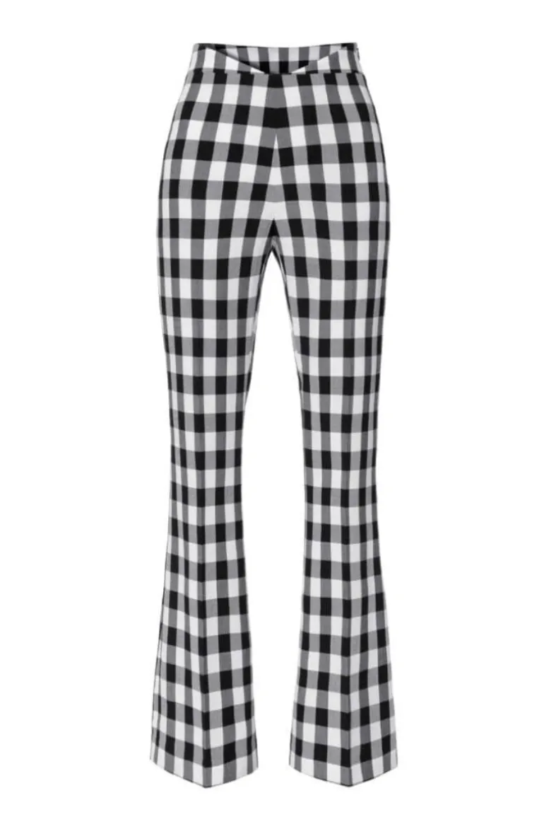 Pants<CULT MIA LEXI HIGH-RISE PANTS Gingham