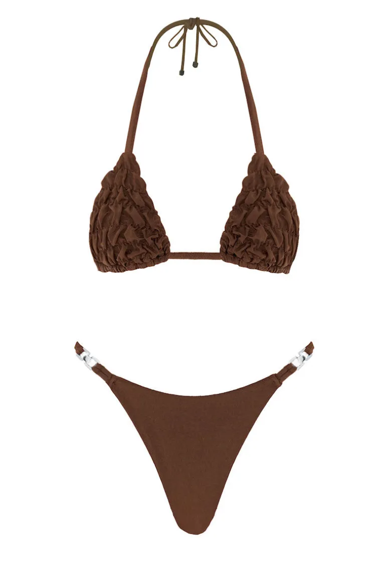 Swimwear<CULT MIA LIA BIKINI Brown