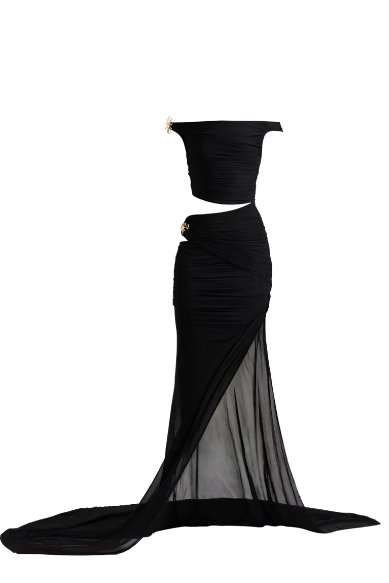 Dresses<CULT MIA LILIA MAXI DRESS Black