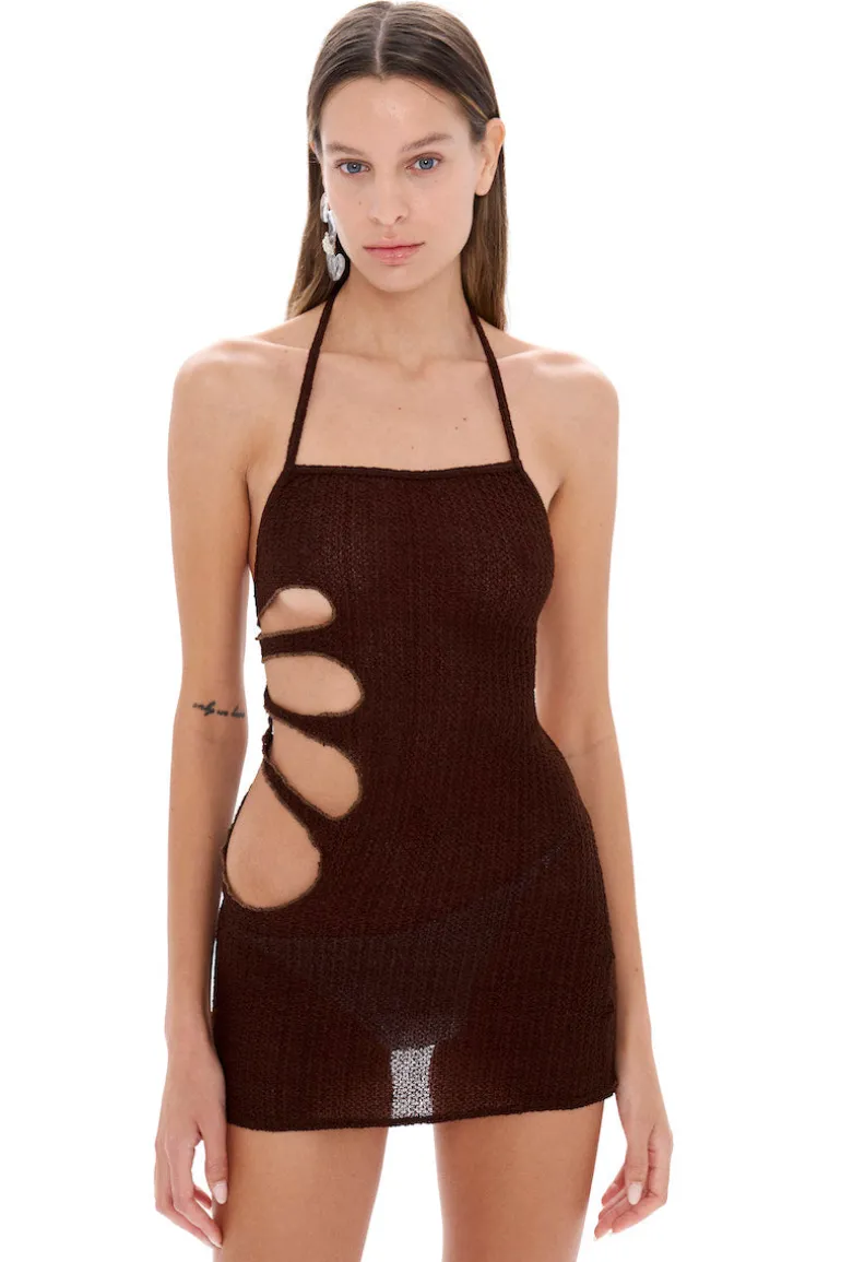 Dresses | Mini Dresses<CULT MIA LILY DRESS Brown