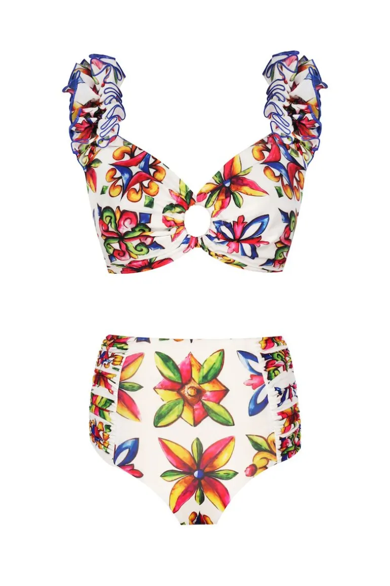 Swimwear<CULT MIA LILY SICILIA BIKINI SET Multicolor