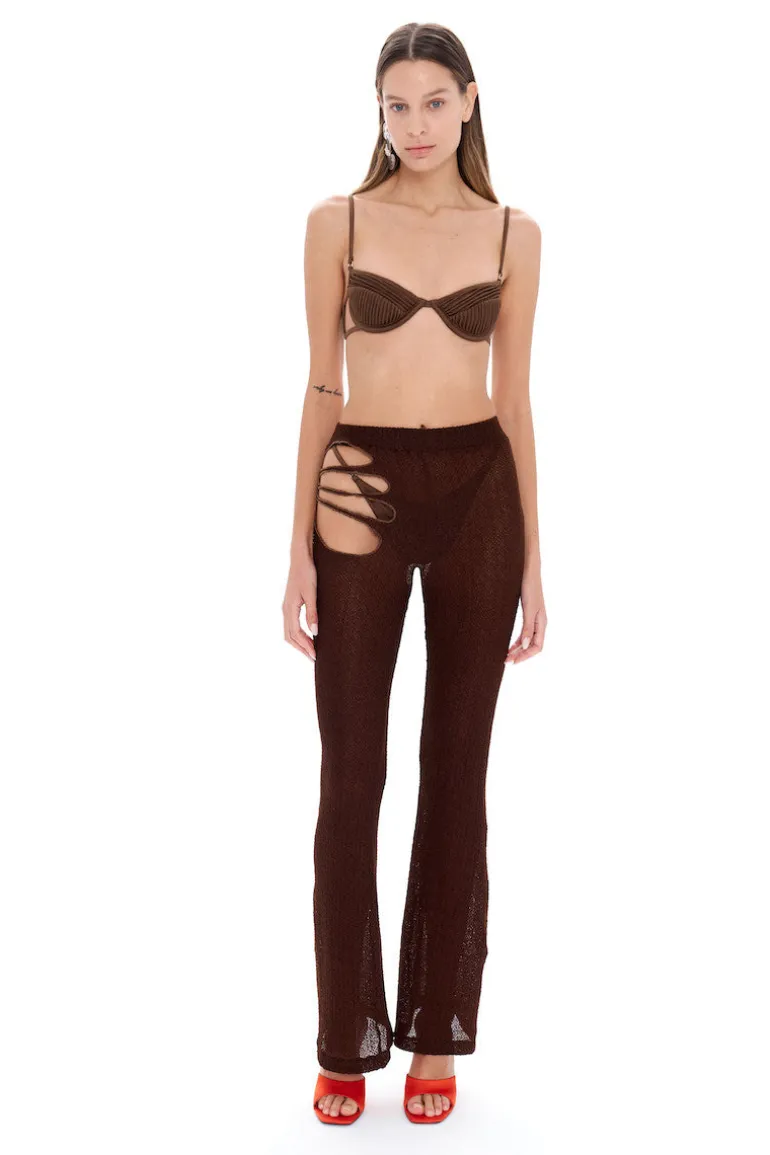 Pants<CULT MIA LILY TROUSER Brown