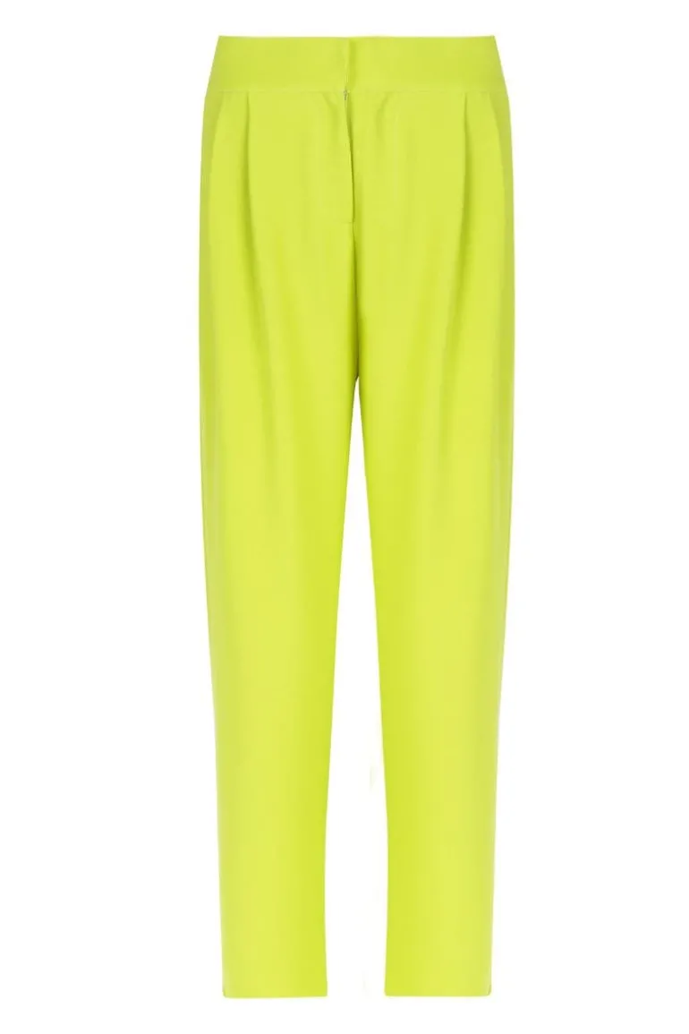 Pants<CULT MIA CIGARETTE PANTS Lime Green