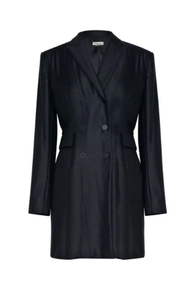 Dresses | Mini Dresses<CULT MIA LOARTE DOUBLE-BREASTED BLAZER DRESS Black