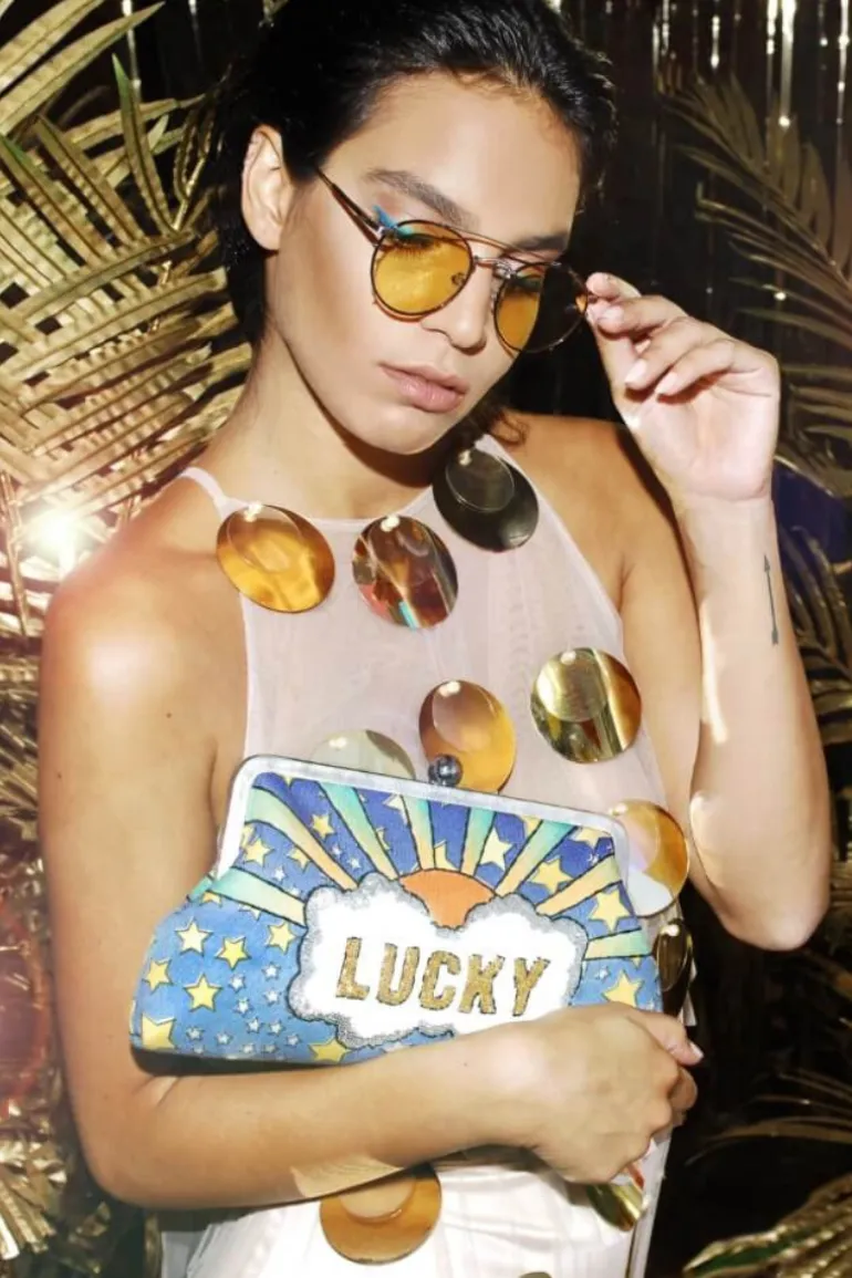 Clutch Bags<CULT MIA LUCKY CLUTCH