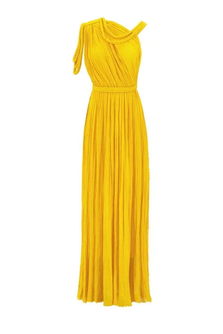 Dresses<CULT MIA LUNA GOWN IN Sol
