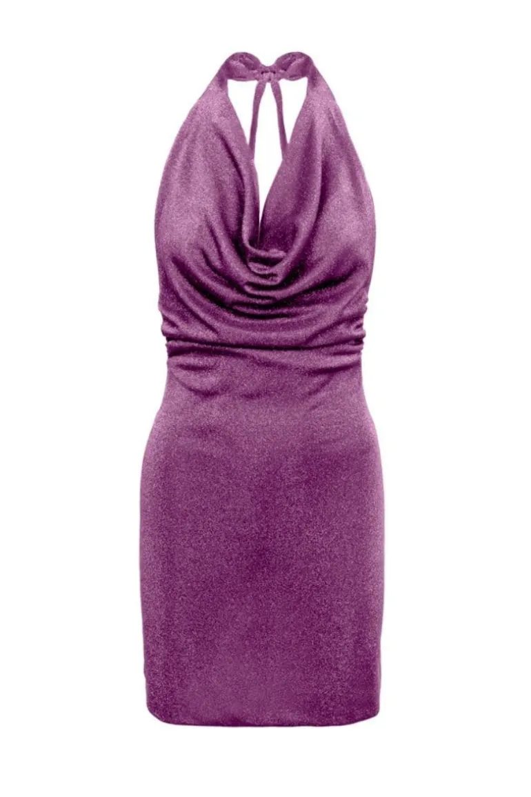 Dresses | Mini Dresses<CULT MIA SIERRA MINI GLITTER DRESS Magenta