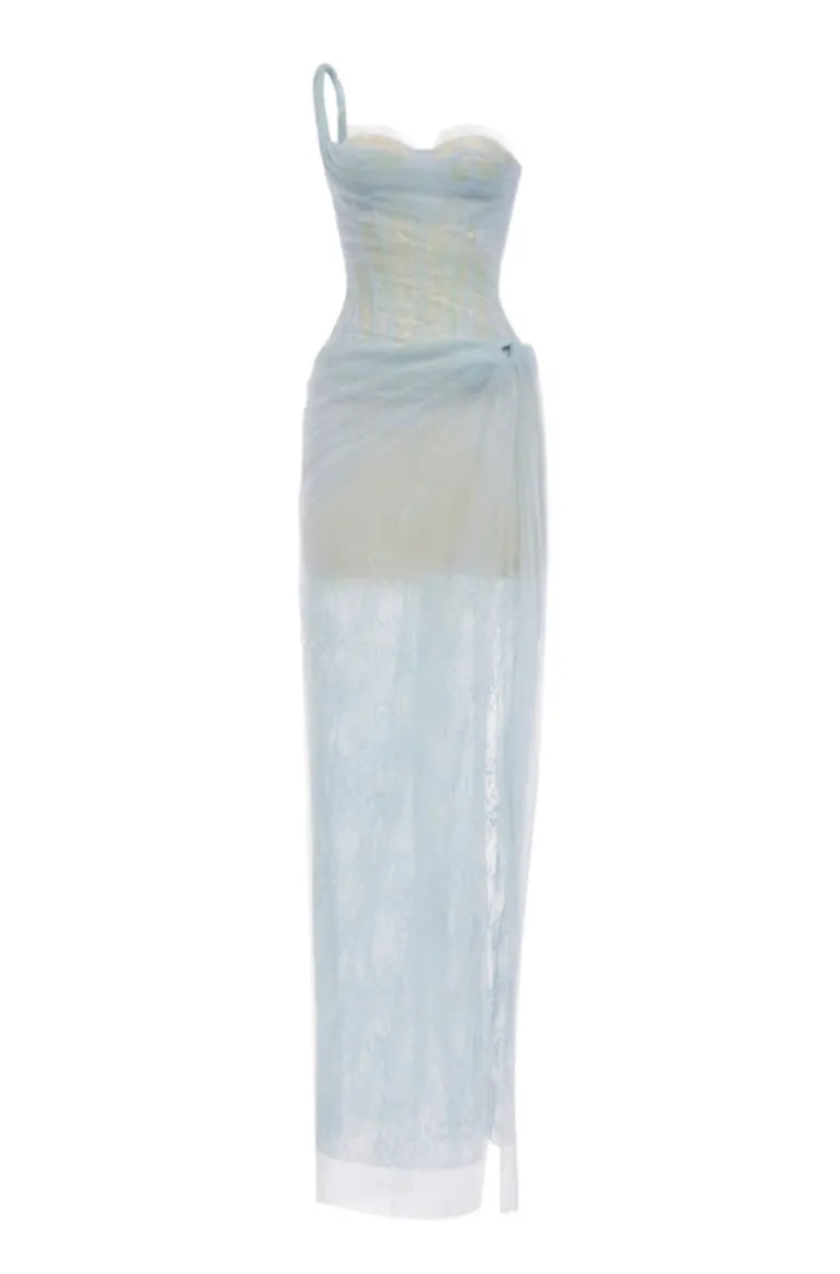 Dresses<CULT MIA MARA DRESS IN Blue