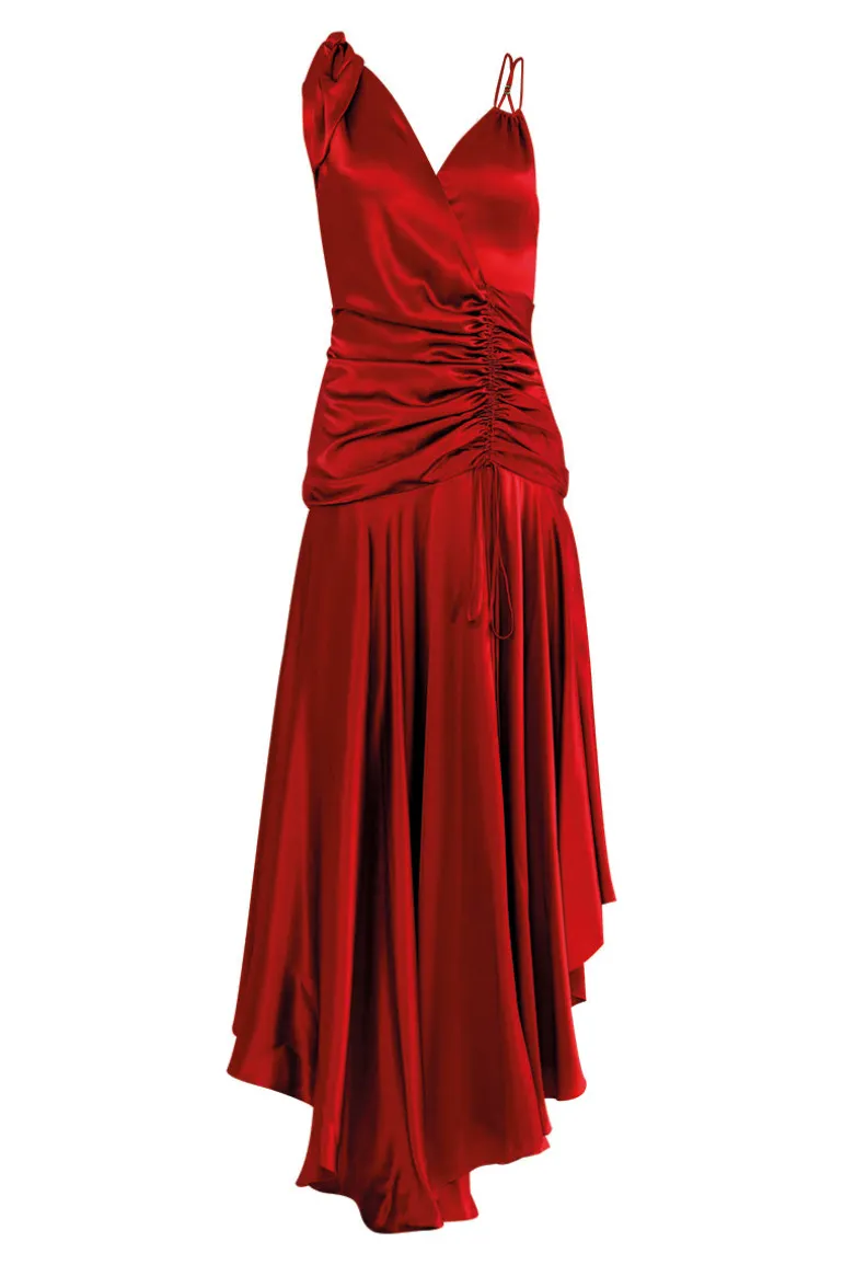 Dresses<CULT MIA MAREA MAXI DRESS Lux Red