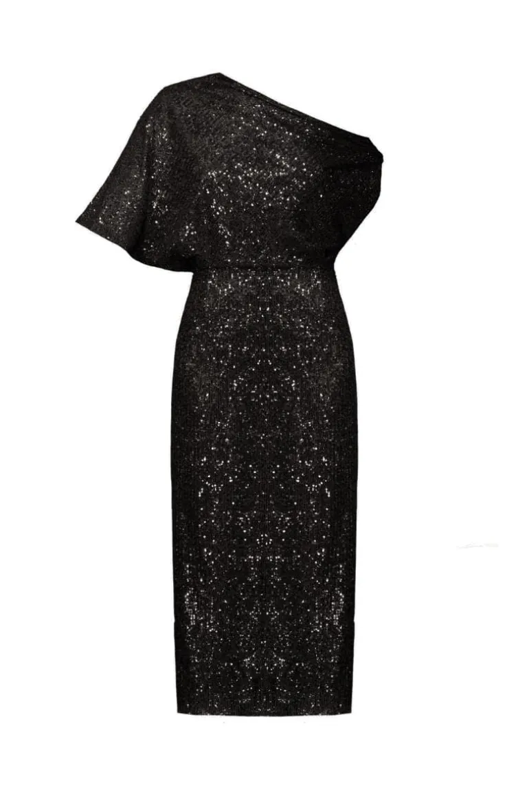 Dresses | Midi Dresses<CULT MIA MARGO ONE-SHOULDER MIDI DRESS