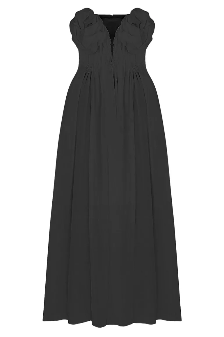 Dresses<CULT MIA MARIA MAXI DRESS Black