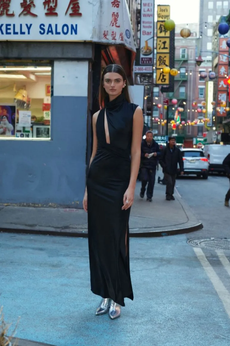 Dresses<CULT MIA MARIAH DRESS IN Nightfall