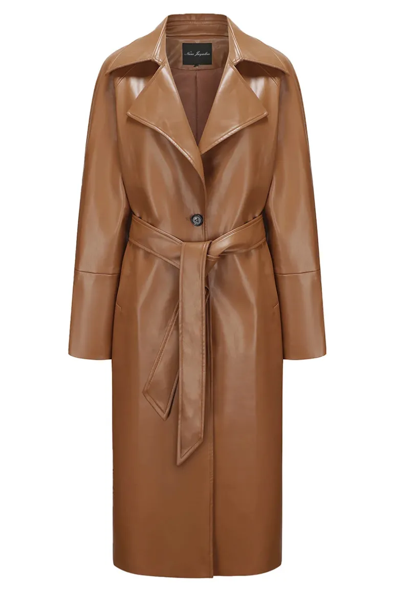 Coats<CULT MIA MARLEE COAT Tan