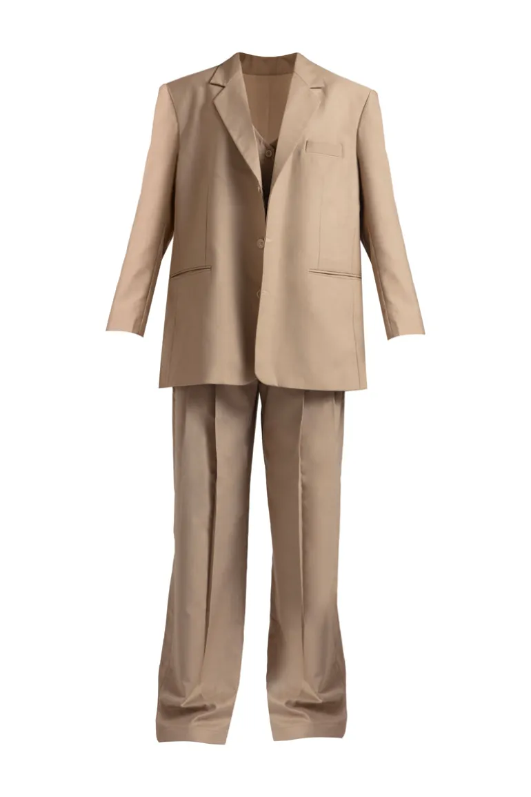 Outfit Sets<CULT MIA MASHA THREE-PIECE SUIT SET Desert Tan