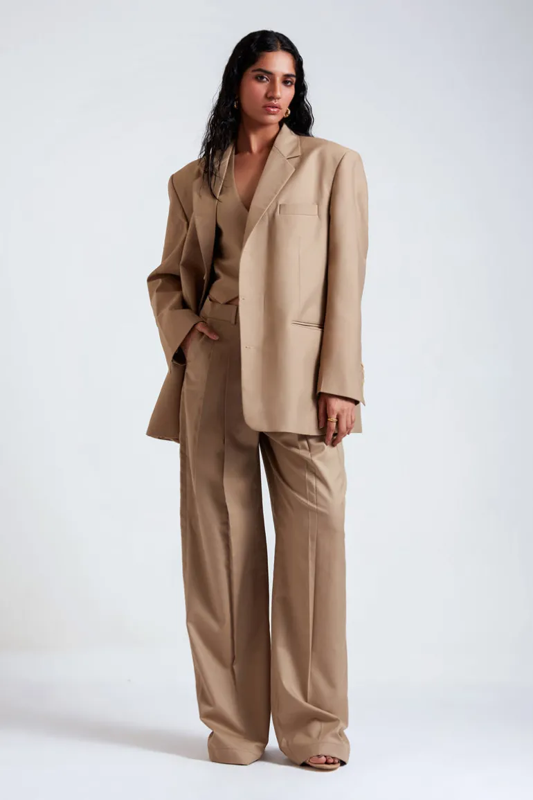 Outfit Sets<CULT MIA MASHA THREE-PIECE SUIT SET Desert Tan