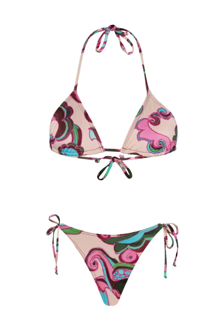 Swimwear<CULT MIA MATIA BIKINI IN ESTAMPADO Blue Waves