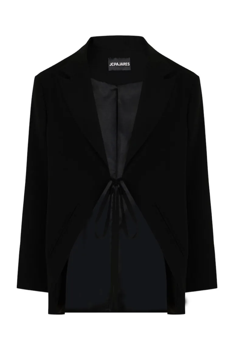 Blazers<CULT MIA MAXI BLAZER Black