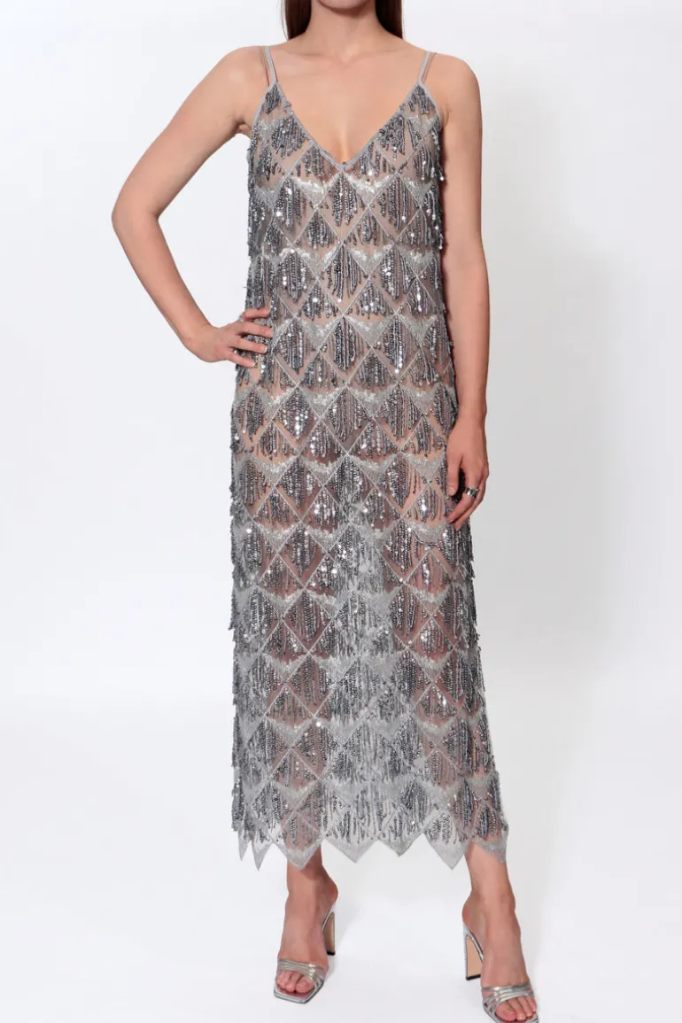 Dresses<CULT MIA MERILYN DRESS IN Magnetic Glow