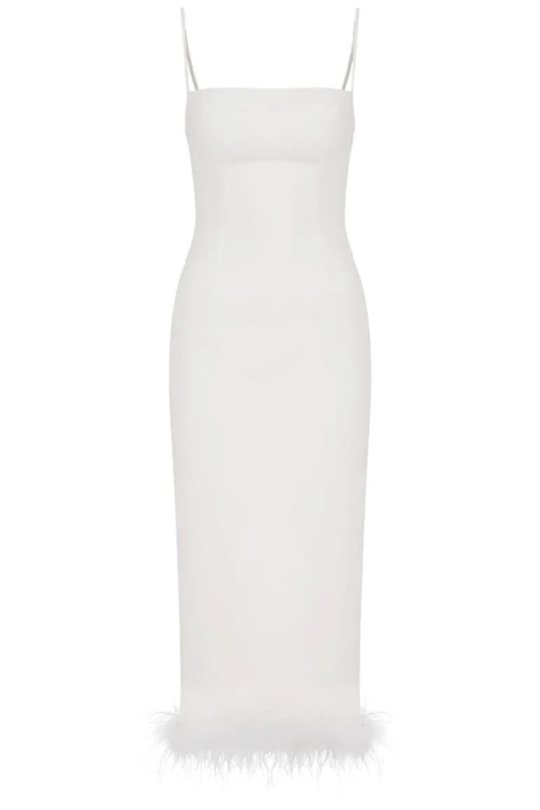 Dresses | Midi Dresses<CULT MIA MILES CREPE MIDI DRESS Vanilla Ice