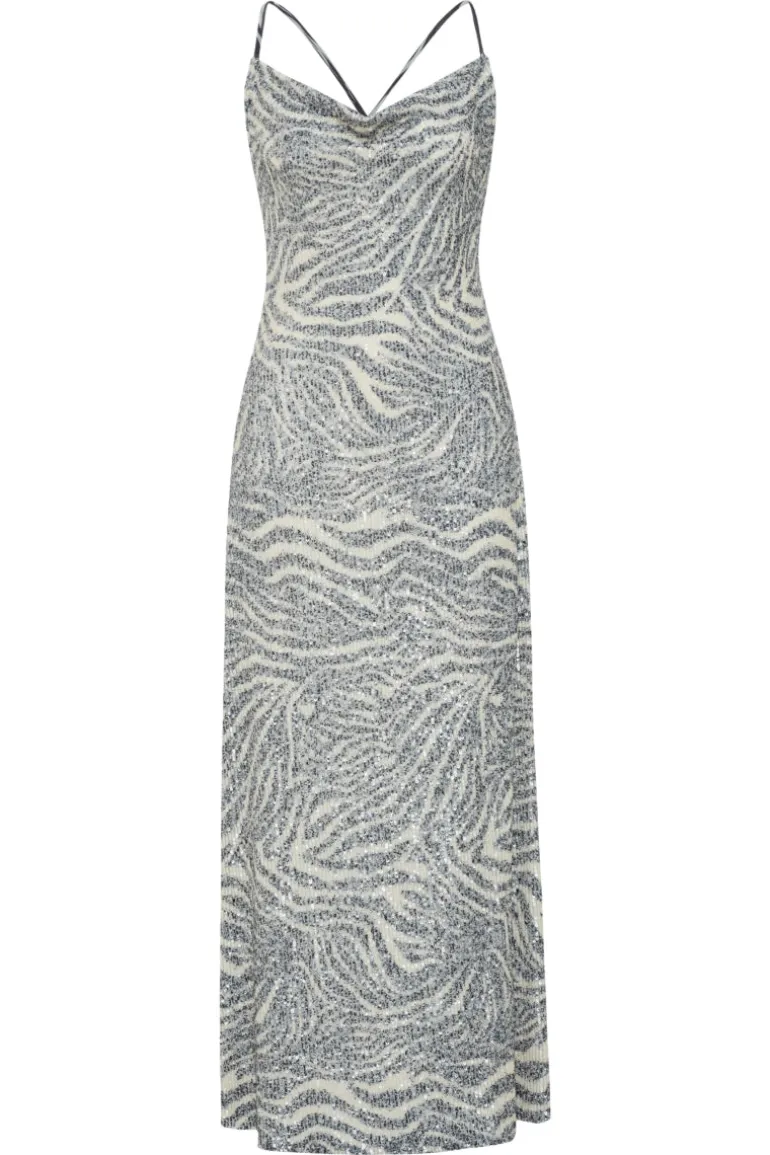 Dresses<CULT MIA MINA MAXI DRESS Zebra Print