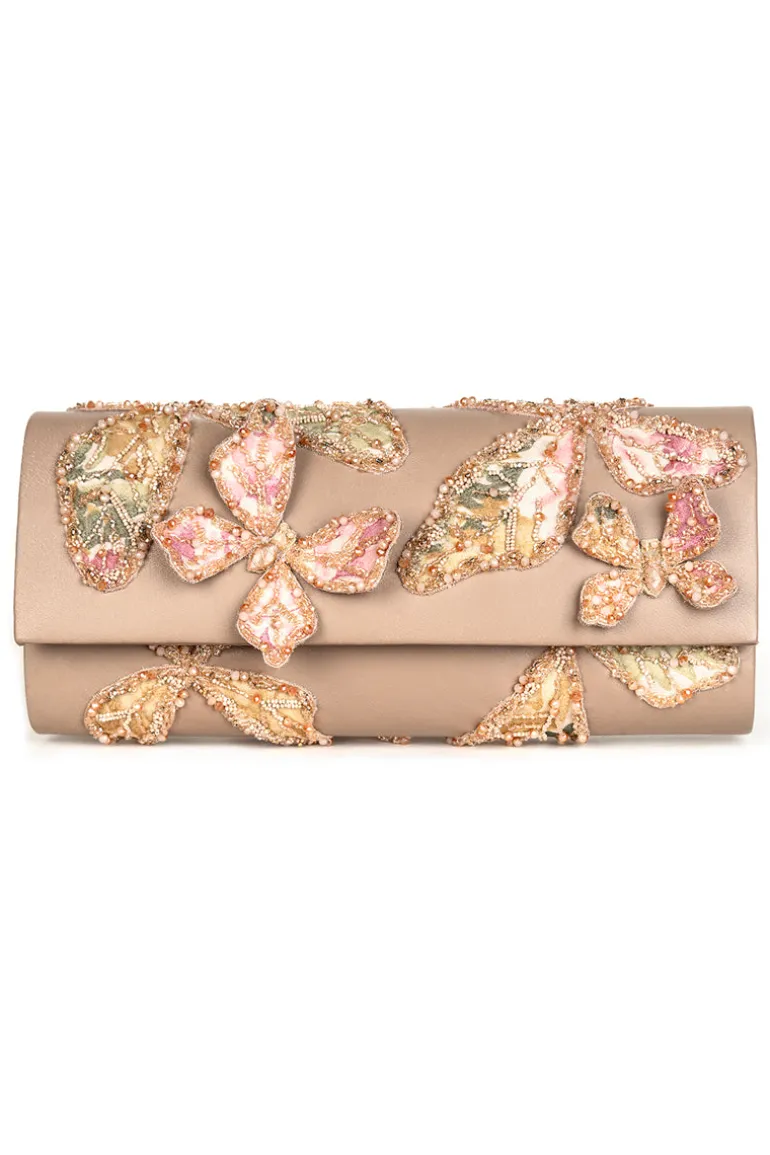 Clutch Bags<CULT MIA MONARCH CLUTCH IN Beige