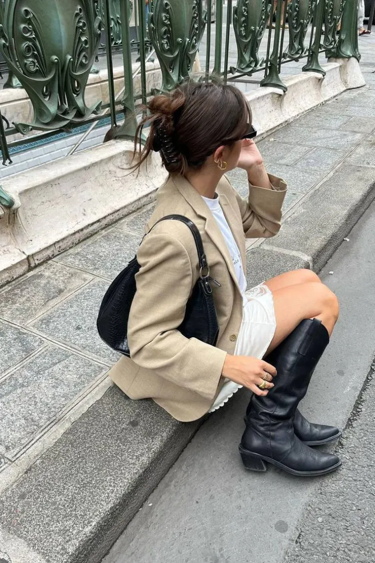 Boots<CULT MIA MOUNT BLACK BOOTS