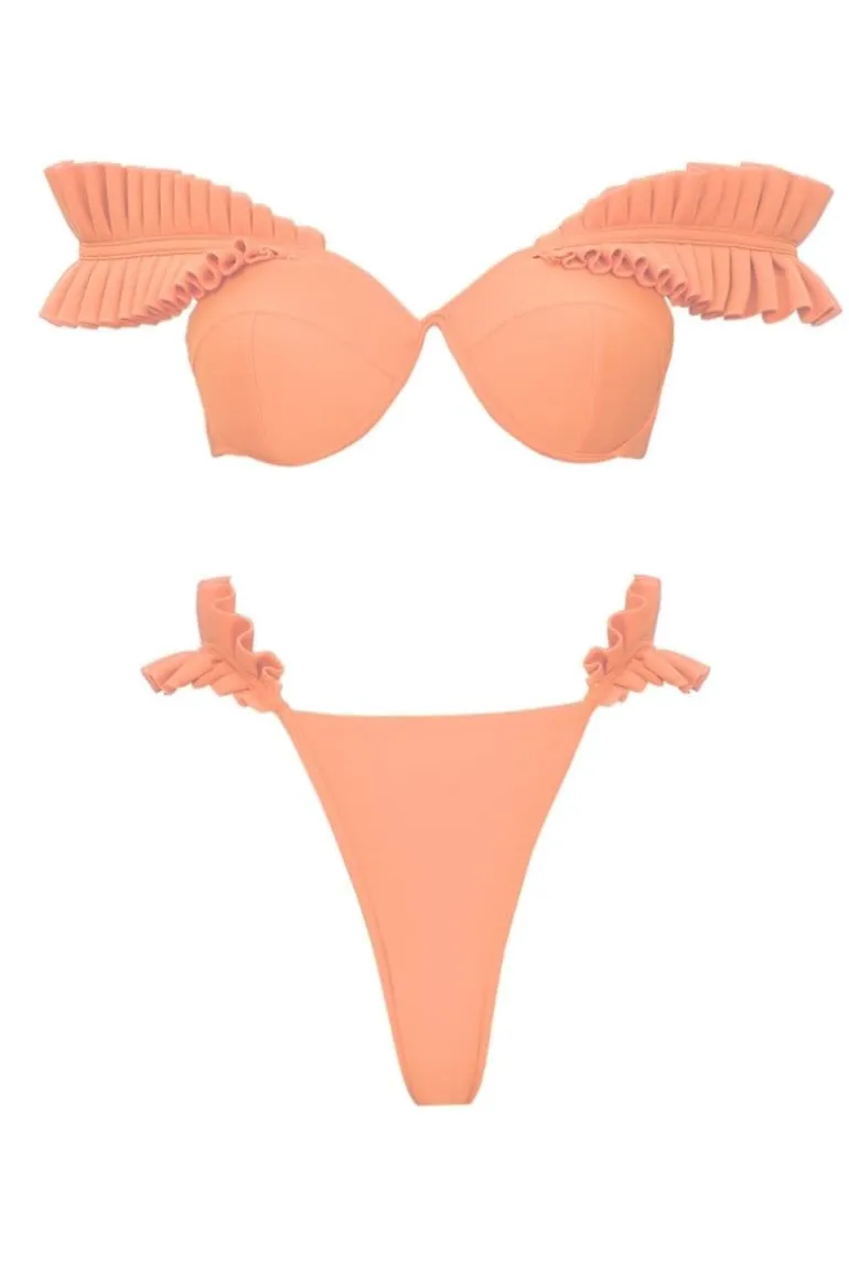 Swimwear<CULT MIA MULAN PEACH BIKINI