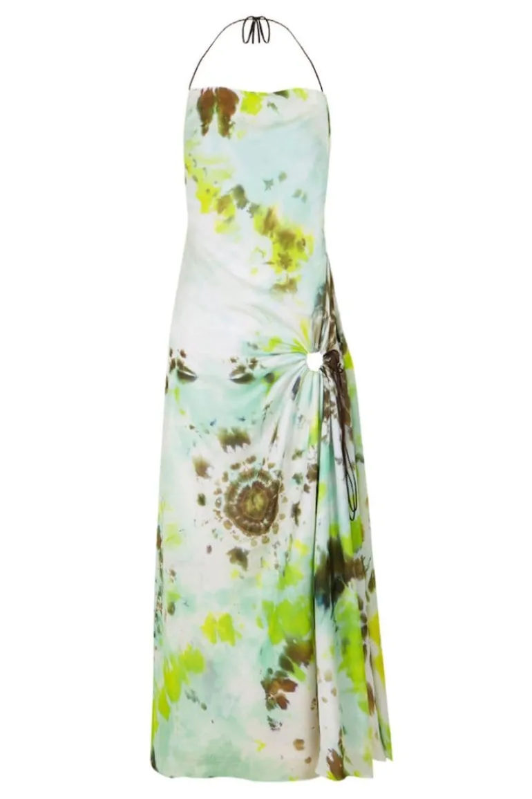 Dresses | Midi Dresses<CULT MIA HANDMADE TIE DYE FLARE MIDI DRESS Multicolor