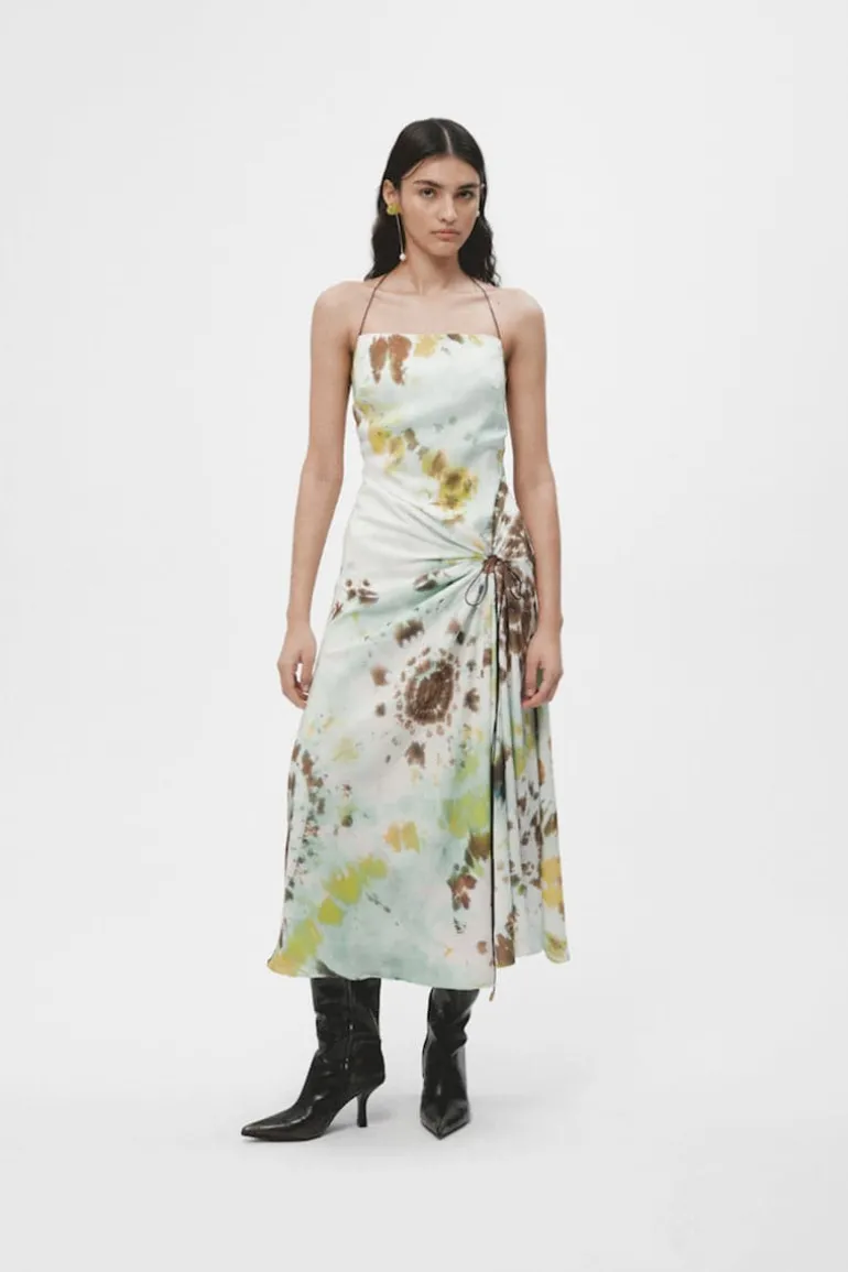 Dresses | Midi Dresses<CULT MIA HANDMADE TIE DYE FLARE MIDI DRESS Multicolor