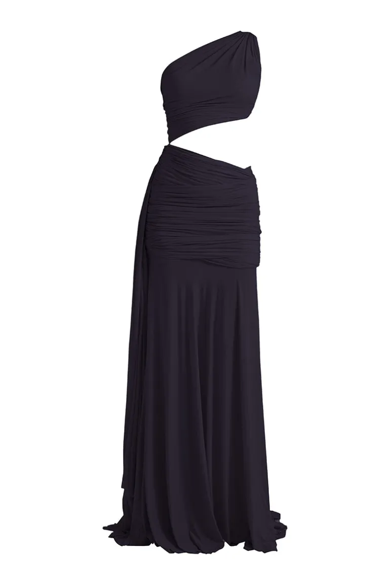 Dresses<CULT MIA NARCISA MAXI DRESS Dark Grey
