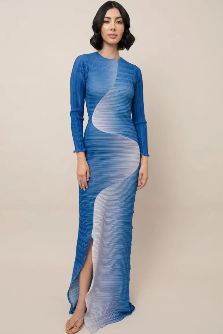 Dresses<CULT MIA NATIVA MAXI DRESS Planet Blue