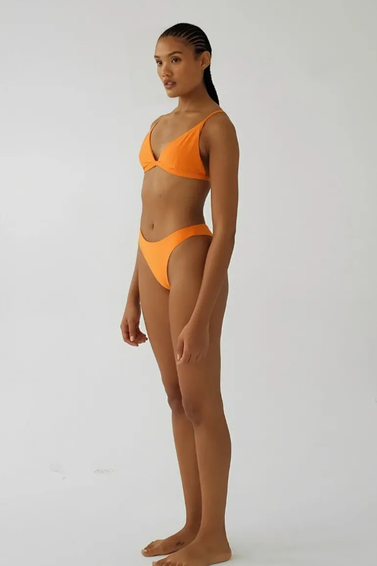 Swimwear<CULT MIA NEROLA THEA TRIANGLE BIKINI Orange