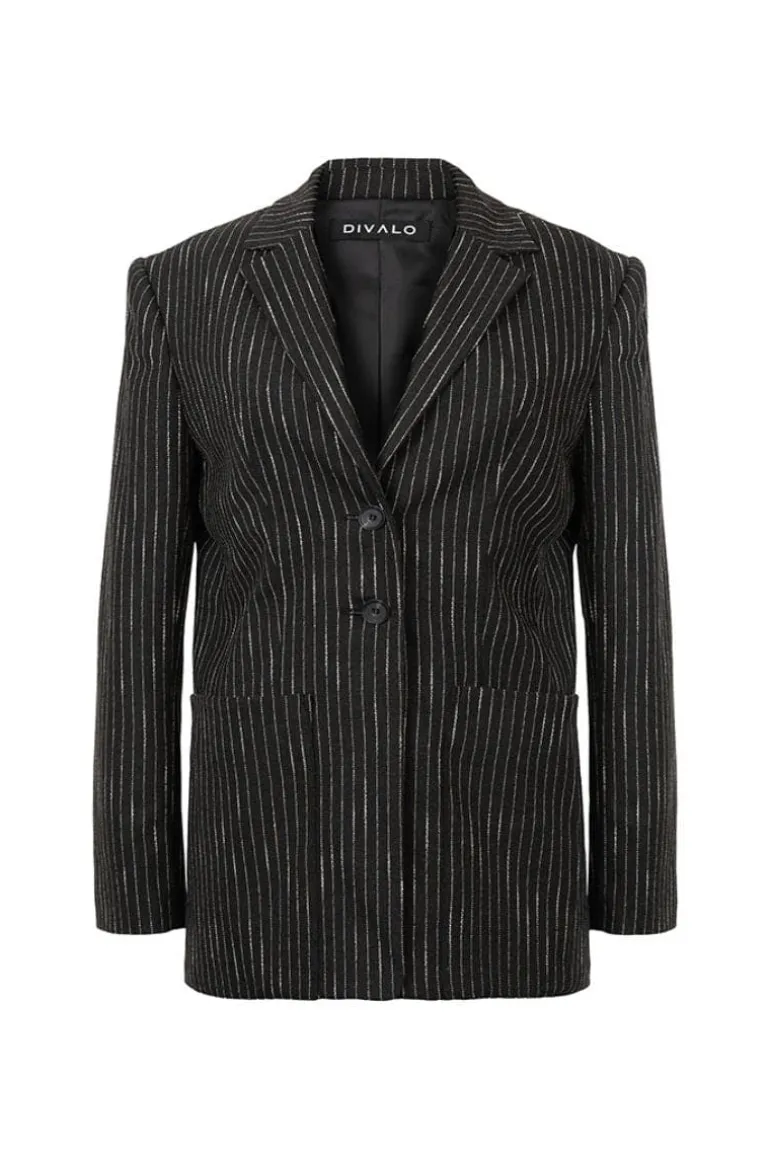 Blazers<CULT MIA NOVAH OVERSIZED JACKET Black