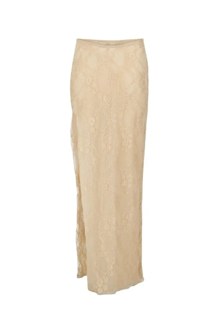 Outfit Sets<CULT MIA NUDE LOREN TOP AND SKIRT SET WITH ARM WARMERS Nude Pink