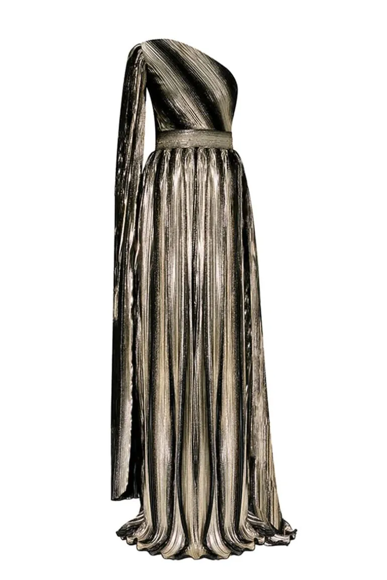 Dresses<CULT MIA NUR KARAATA X NEW BAGLIONI GOWN GOLD