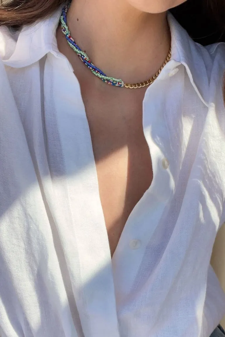 Necklaces<CULT MIA OCEAN BREEZE NECKLACE Blue