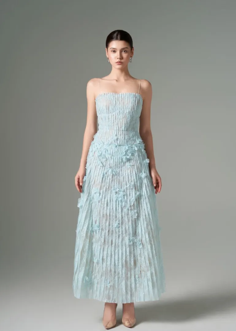 Dresses | Midi Dresses<CULT MIA OCTAVIA LACE DRESS IN Aqua